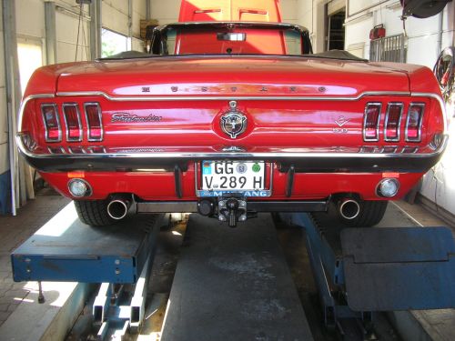 Anhängerkupplung Ford Mustang Cabrio